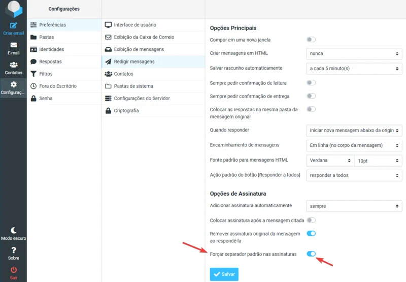 separador padrão na assinatura webmail roundcube separador padrão na assinatura webmail roundcube